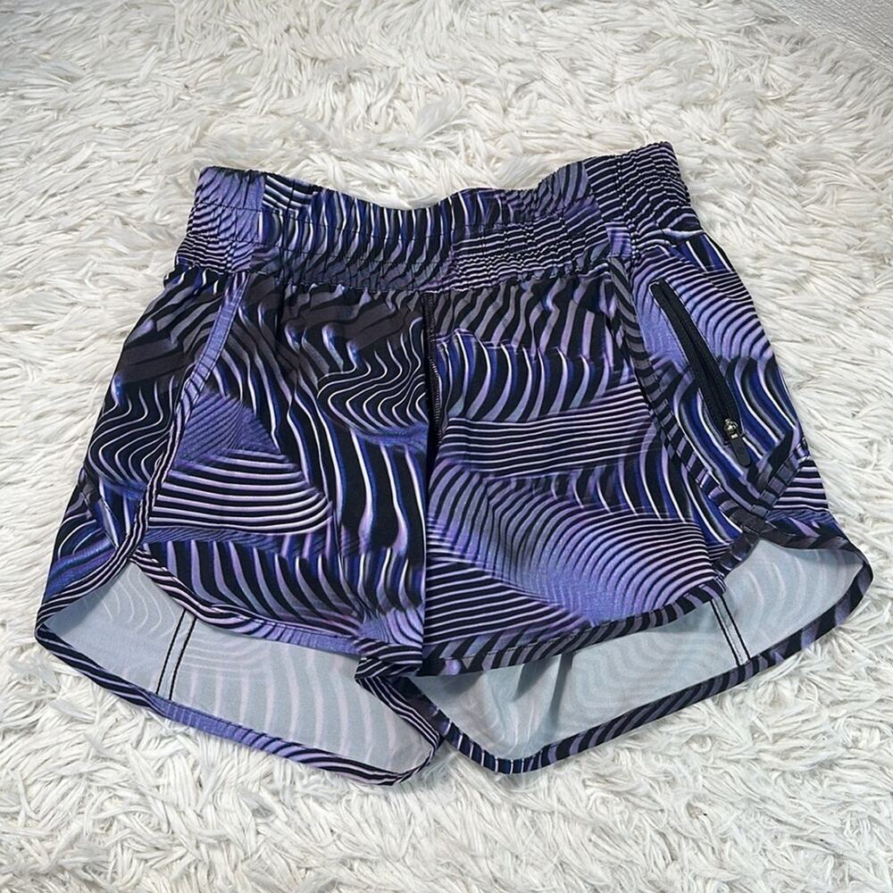 Lululemon Tracker Short V *SeaWheeze Fast Lane Purple Multi